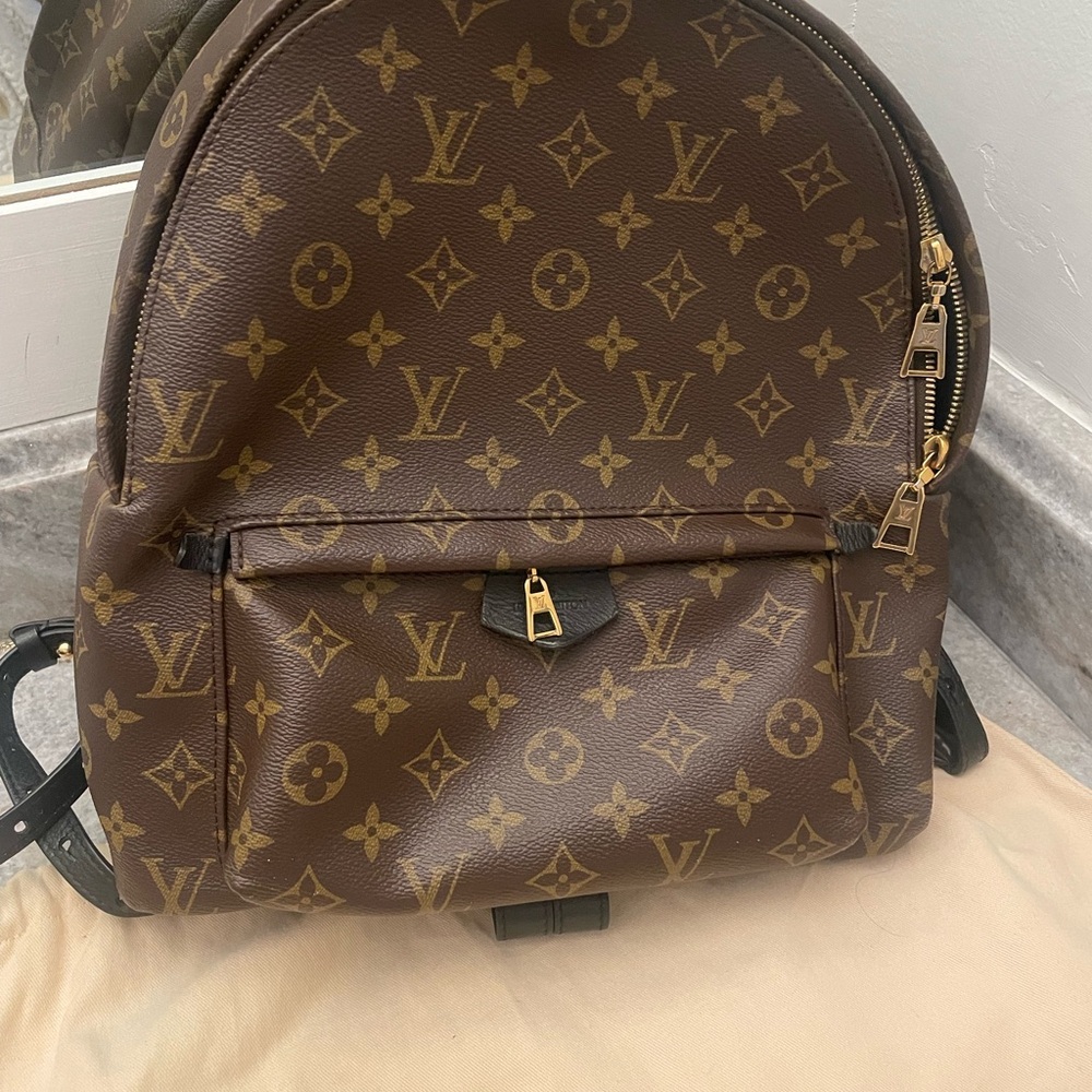 Louis Vuitton Brown Montsouri MM
